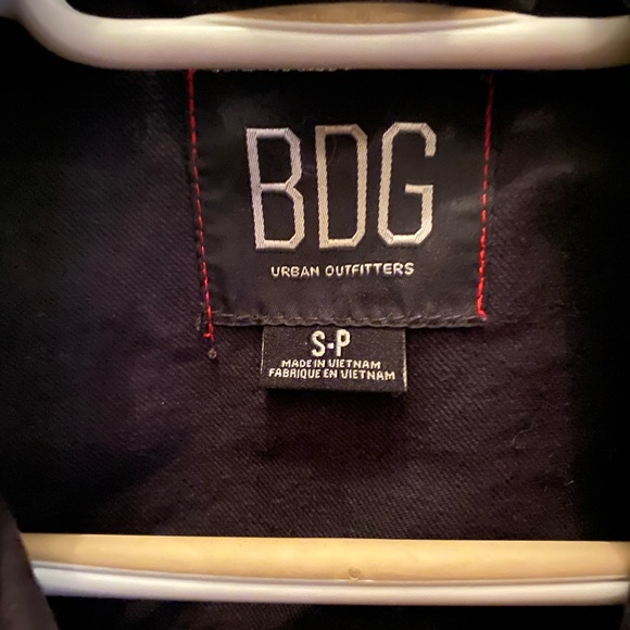 Urban Outfitters BDG Black oversized Jean Jacket - Picture 2 of 5